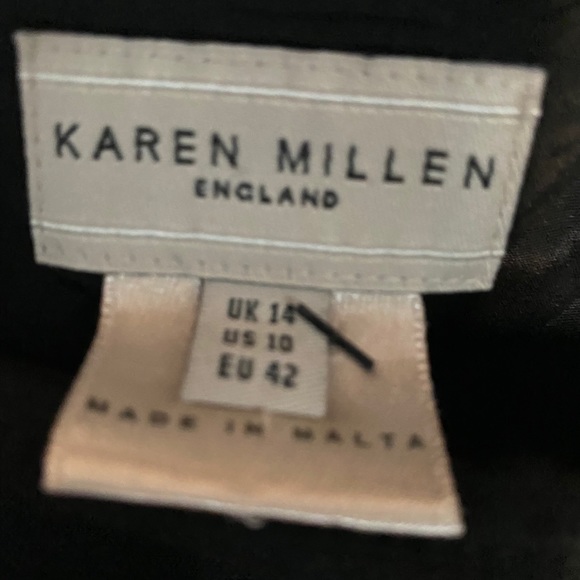KAREN MILLEN Bateau Neckline Midi Length Dress - Picture 6 of 9
